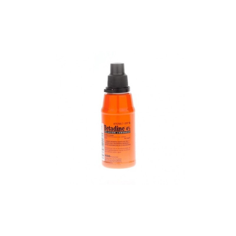 BETADINE JABONOSO 40 mg/ml SOLUCION CUTANEA 1 FRASCO 125 ml