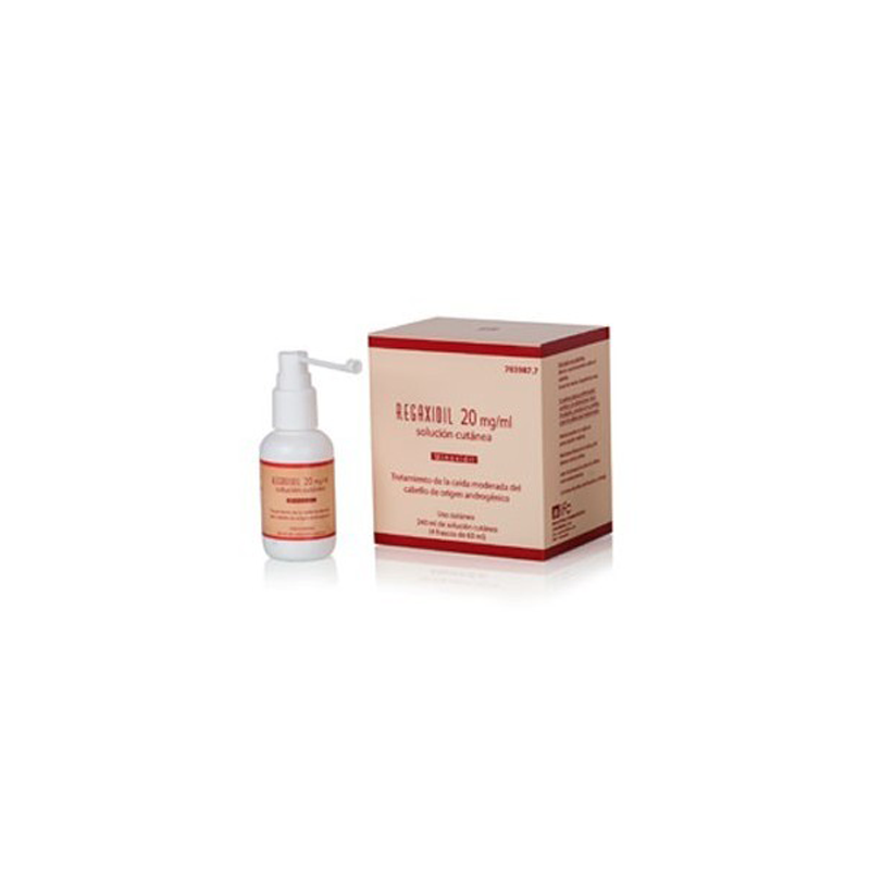REGAXIDIL 20 mg/ml SOLUCION CUTANEA 1 FRASCO 60 ml