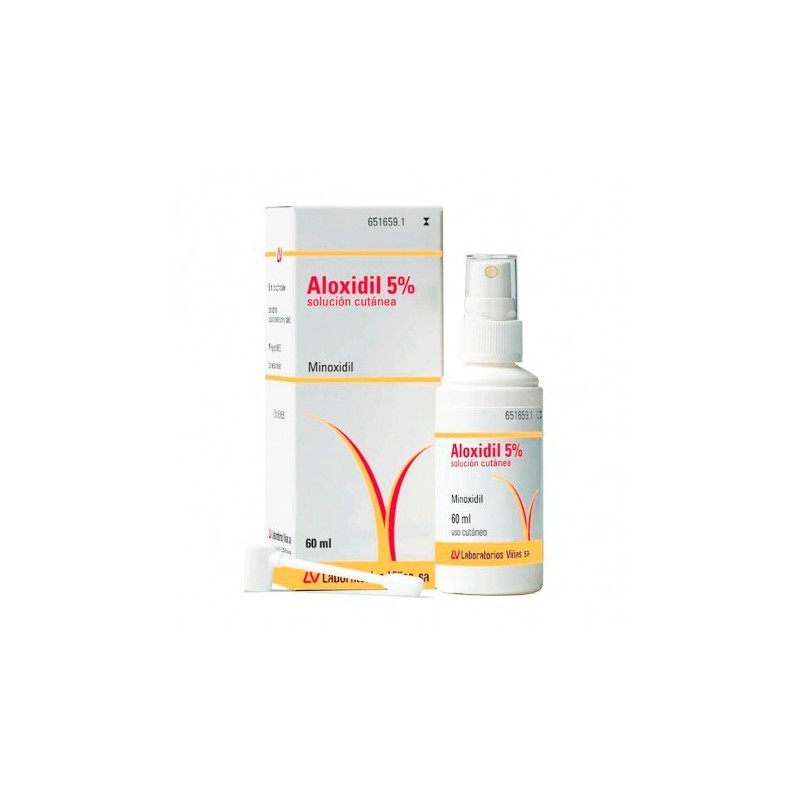 ALOXIDIL 50 mg/ml SOLUCION CUTANEA 1 FRASCO 60 ml