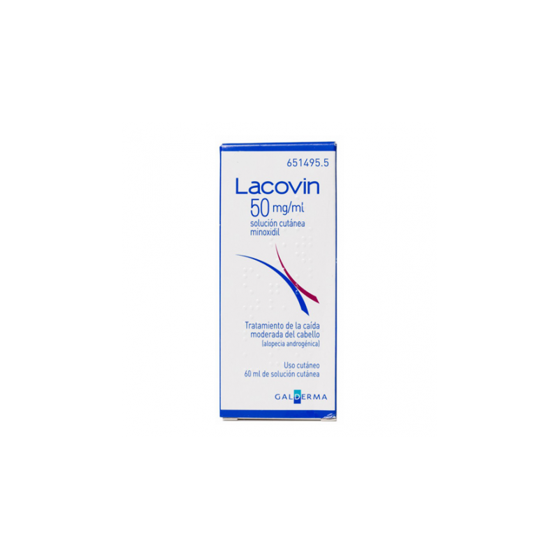 LACOVIN 50 mg/ml SOLUCION CUTANEA 1 FRASCO 60 ml