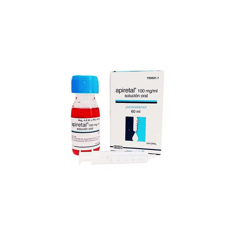 Apiretal 100 mg/ml solución oral 60 ML