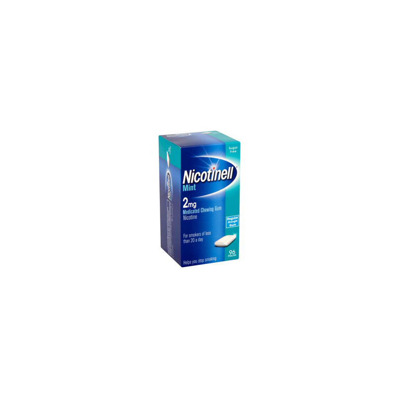 NICOTINELL MINT 2 mg 96 COMPRIMIDOS PARA CHUPAR