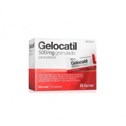 GELOCATIL 500 mg 12 SOBRES GRANULADO ORAL