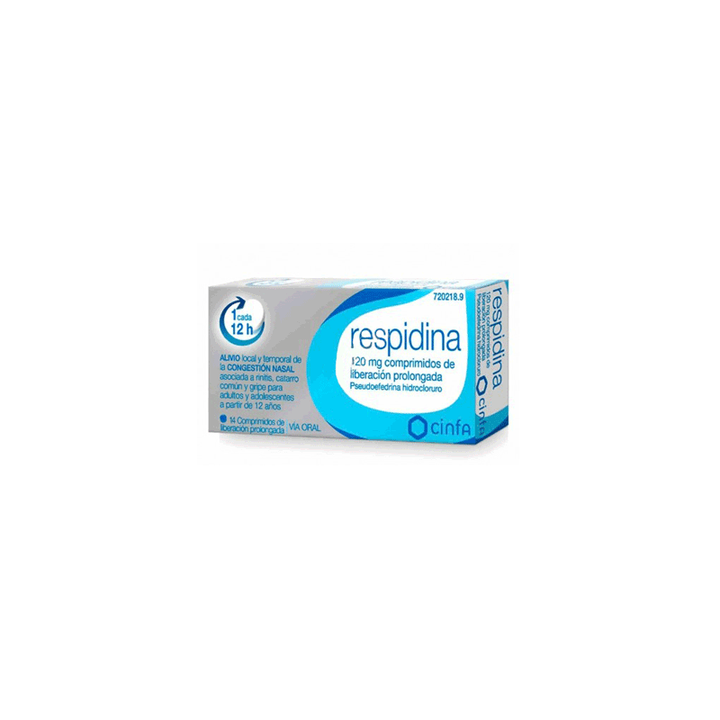 RESPIDINA 120 mg 14 COMPRIMIDOS LIBERACION PROLONGADA