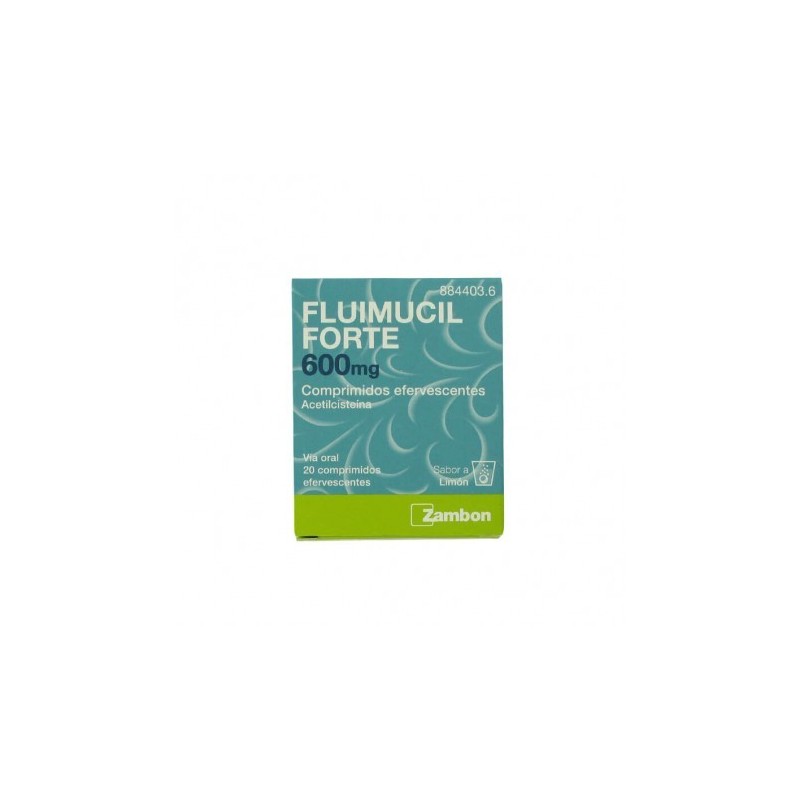 FLUIMUCIL FORTE 600 mg 20 COMPRIMIDOS EFERVESCENTES