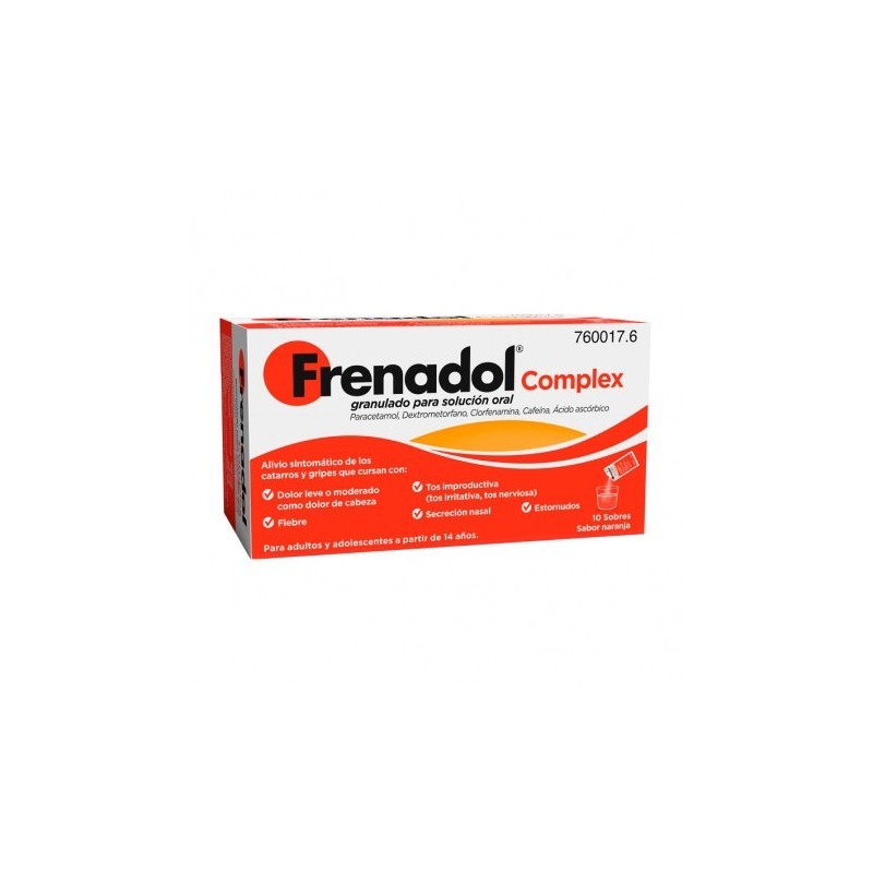 FRENADOL COMPLEX 10 SOBRES GRANULADO PARA SOLUCION ORAL