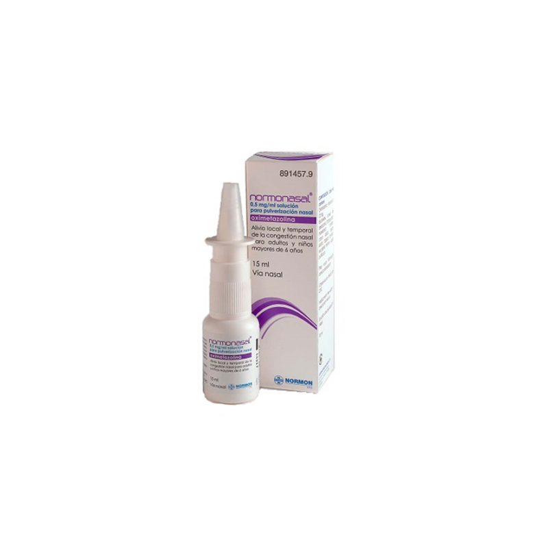 NORMONASAL 0,5 mg/ml SOLUCION PARA PULVERIZACION NASAL 1 FRASCO 15 ml