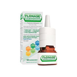 FLONASE 50 microgramos/PULVERIZACION SUSPENSION PARA PULVERIZACION NASAL 60 PULVERIZACIONES