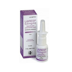 LAIRESP 0,5 mg/ml SOLUCION PARA PULVERIZACION NASAL 1 FRASCO 15 ml