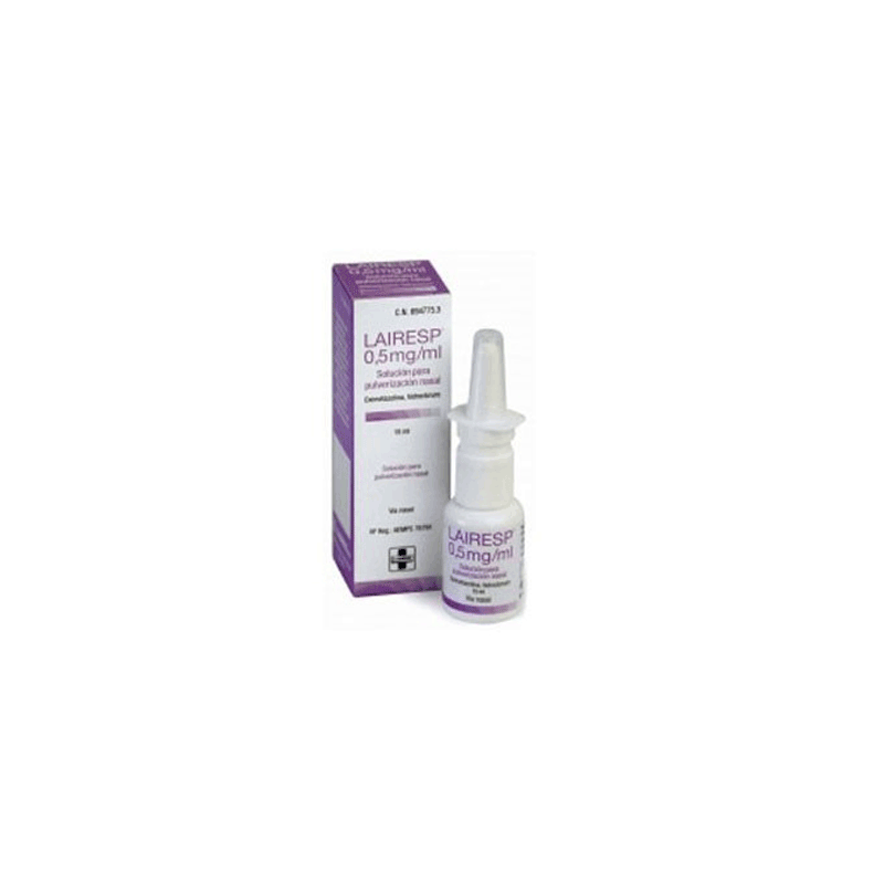 LAIRESP 0,5 mg/ml SOLUCION PARA PULVERIZACION NASAL 1 FRASCO 15 ml