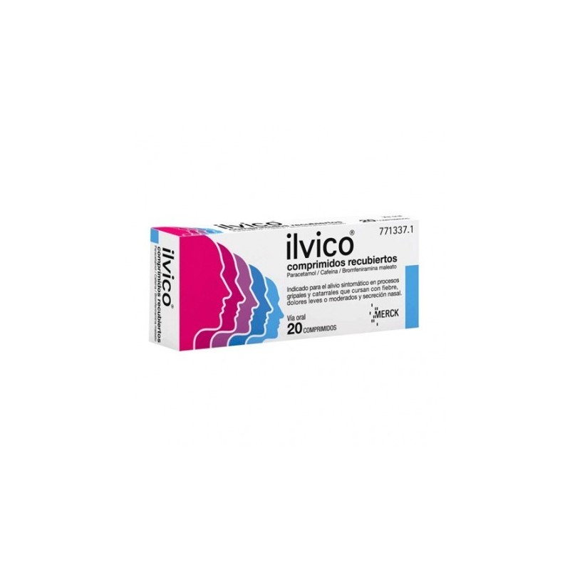 ILVICO 20 COMPRIMIDOS RECUBIERTOS