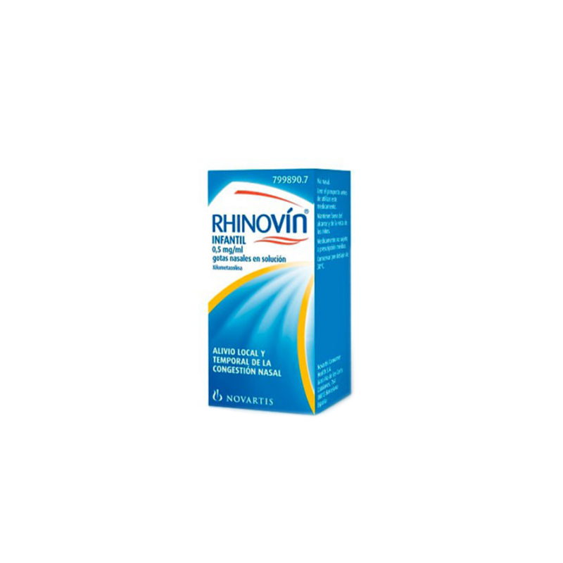 RHINOVIN KIDS 0,5 mg/ml GOTAS NASALES EN SOLUCION 1 FRASCO 10 ml