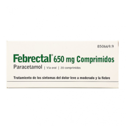FEBRECTAL 650 mg 20 COMPRIMIDOS