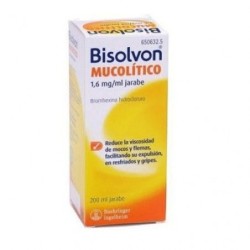 BISOLVON MUCOLITICO 1,6 mg/ml JARABE 1 FRASCO 200 ml