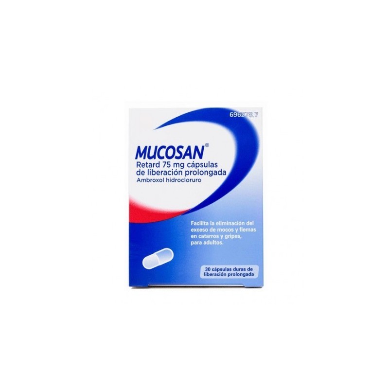 MUCOSAN RETARD 75 mg 30 CAPSULAS LIBERACION PROLONGADA