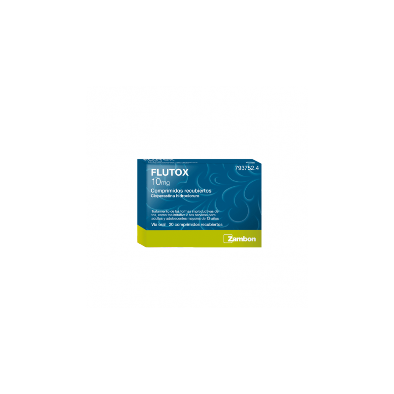 FLUTOX 10 mg 20 COMPRIMIDOS RECUBIERTOS