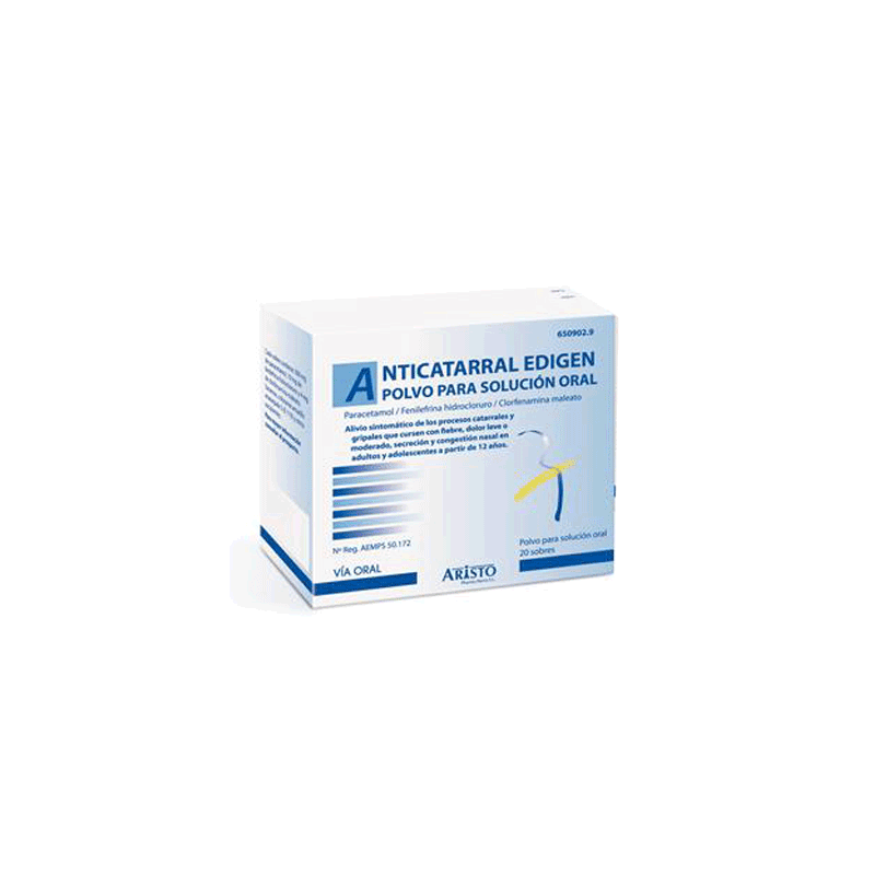 ANTICATARRAL EDIGEN 20 SOBRES POLVO PARA SOLUCION ORAL