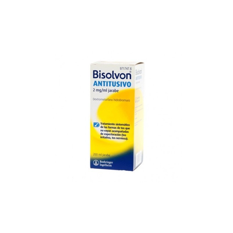 BISOLVON ANTITUSIVO 2 mg/ml JARABE 1 FRASCO 200 ml