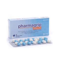 PHARMAGRIP CONGESTION Y SECRECION NASAL 14 CAPSULAS