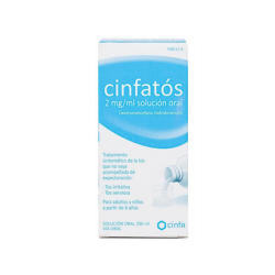 CINFATOS 2 mg/ml SOLUCION ORAL 1 FRASCO 200 ml (PET)