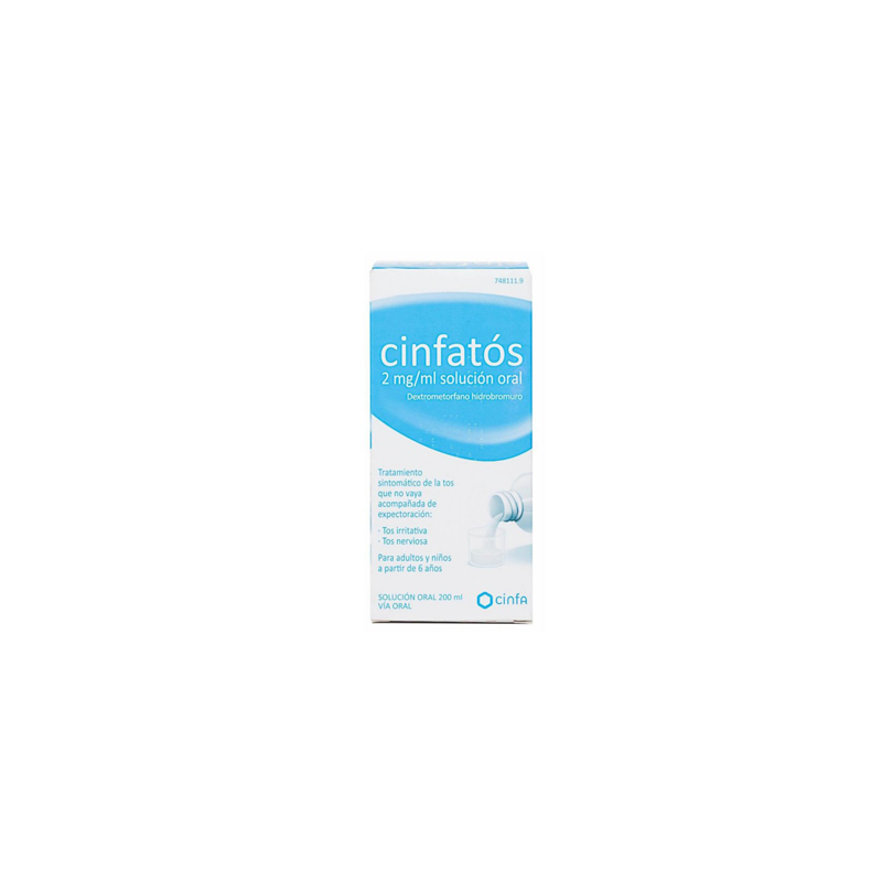 CINFATOS 2 mg/ml SOLUCION ORAL 1 FRASCO 200 ml (PET)