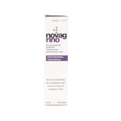 NOVAG RINO 35 microgramos/PULSACION SOLUCION PARA PULVERIZACION NASAL 1 FRASCO 15 ml