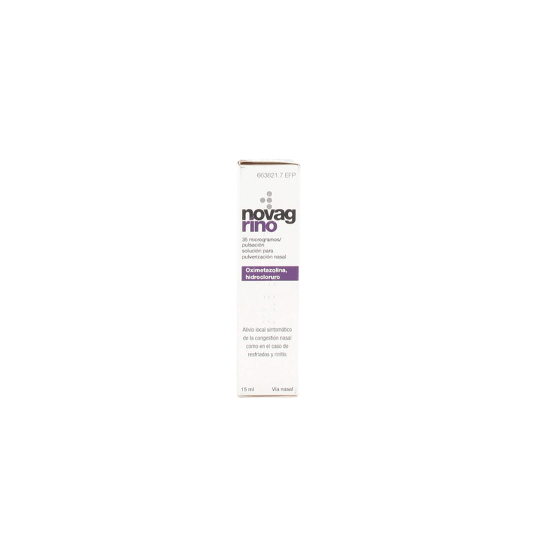 NOVAG RINO 35 microgramos/PULSACION SOLUCION PARA PULVERIZACION NASAL 1 FRASCO 15 ml