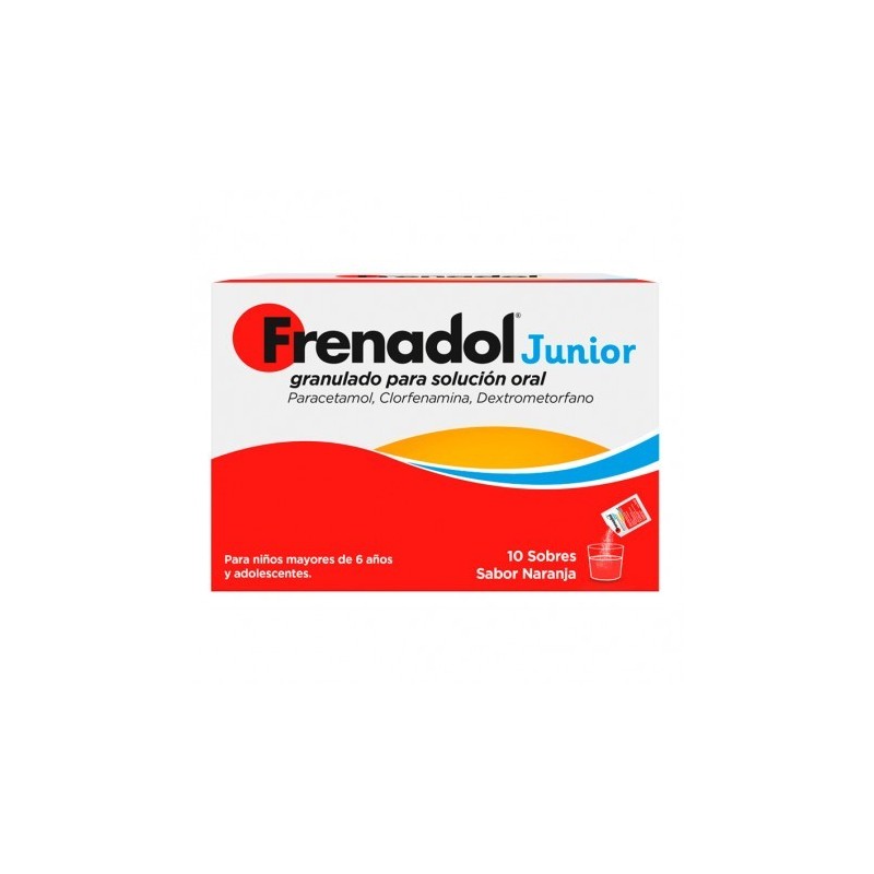 FRENADOL JUNIOR 10 SOBRES GRANULADO PARA SOLUCION ORAL