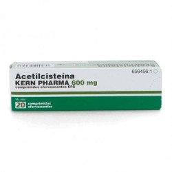 ACETILCISTEINA KERN PHARMA EFG 600 mg 20 COMPRIMIDOS EFERVESCENTES