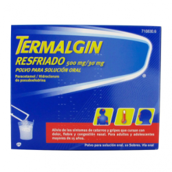 TERMALGIN RESFRIADO 10 SOBRES POLVO PARA SOLUCION ORAL
