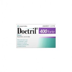 DOCTRIL FORTE 400 mg 20 COMPRIMIDOS RECUBIERTOS