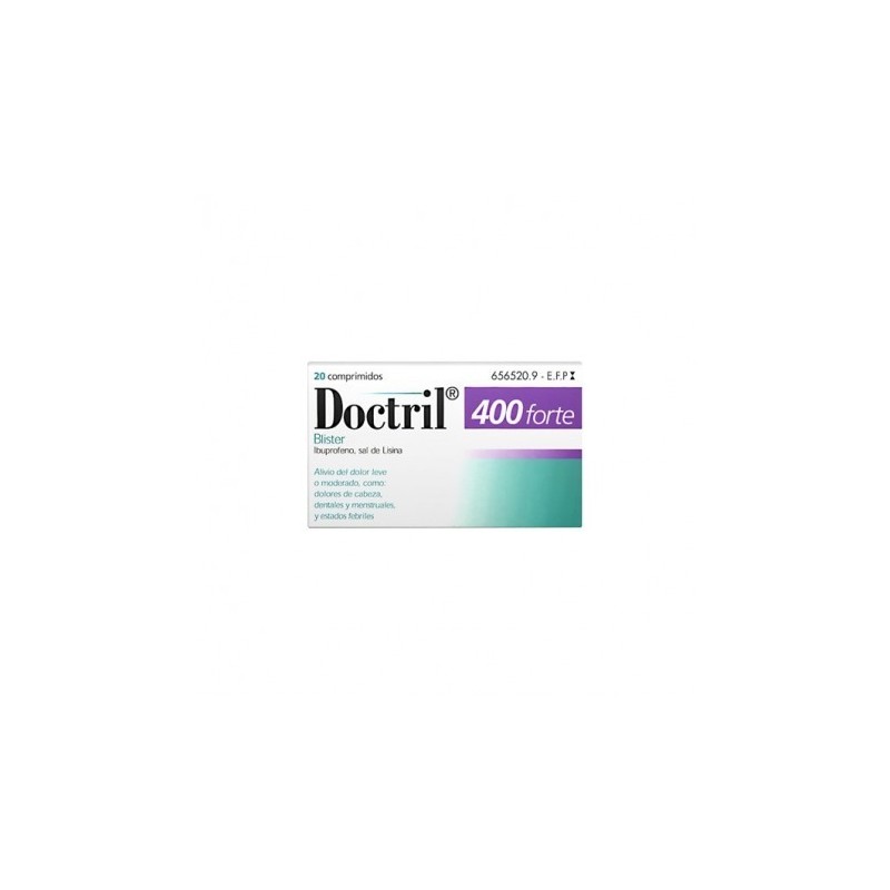 DOCTRIL FORTE 400 mg 20 COMPRIMIDOS RECUBIERTOS