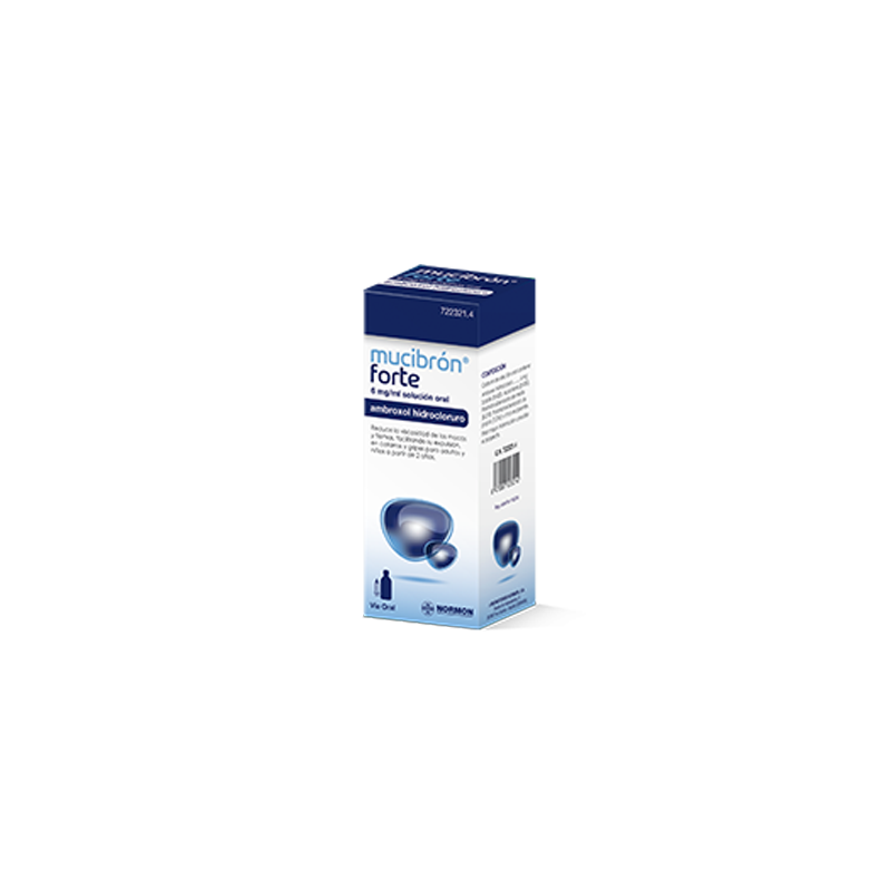 MUCIBRON FORTE 6 mg/ml SOLUCION ORAL 1 FRASCO 250 ml