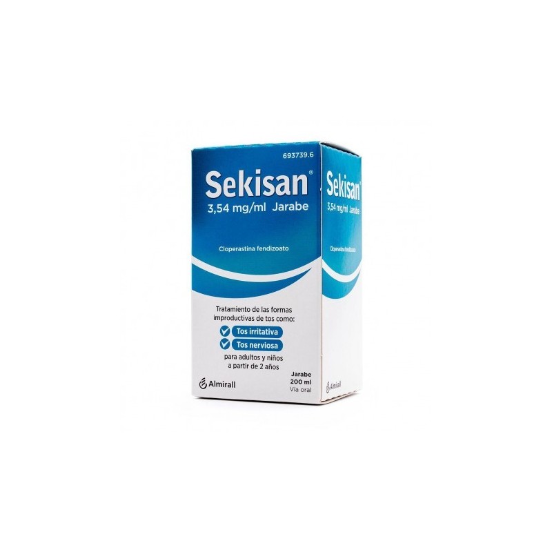 SEKISAN 3,54 mg/ml JARABE 1 FRASCO 200 ml