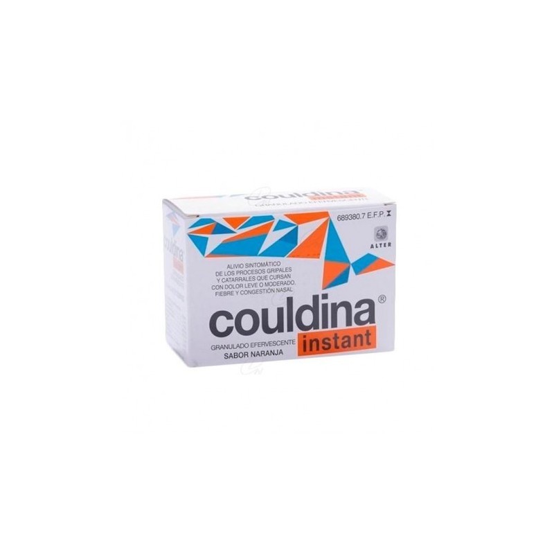 COULDINA INSTANT CON ACIDO ACETILSALICILICO 10 SOBRES GRANULADO EFERVESCENTE