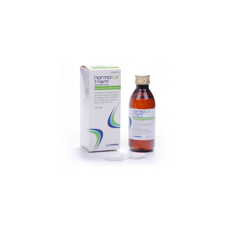 NORMOTUS ANTITUSIVO 2 mg/ml SOLUCION ORAL 1 FRASCO 200 ml