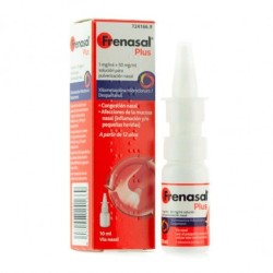 FRENASAL PLUS 1 mg/ml + 50 mg/ml SOLUCION PARA PULVERIZACION NASAL 1 FRASCO 10 ml