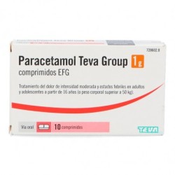 PARACETAMOL TEVA GROUP 1 g 10 COMPRIMIDOS