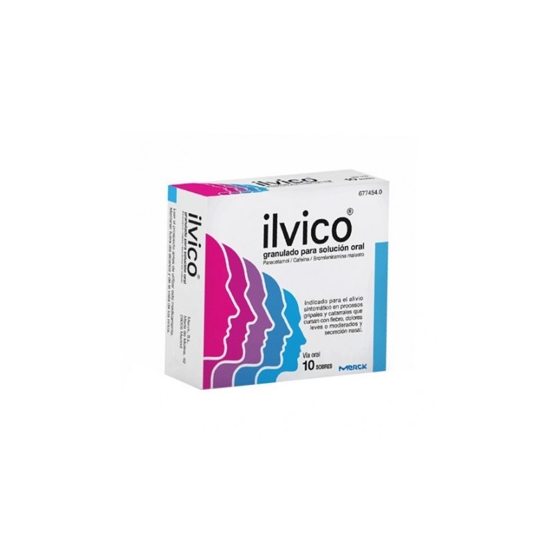 ILVICO 10 SOBRES GRANULADO PARA SOLUCION ORAL