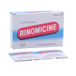 RINOMICINE 10 SOBRES POLVO PARA SUSPENSION ORAL