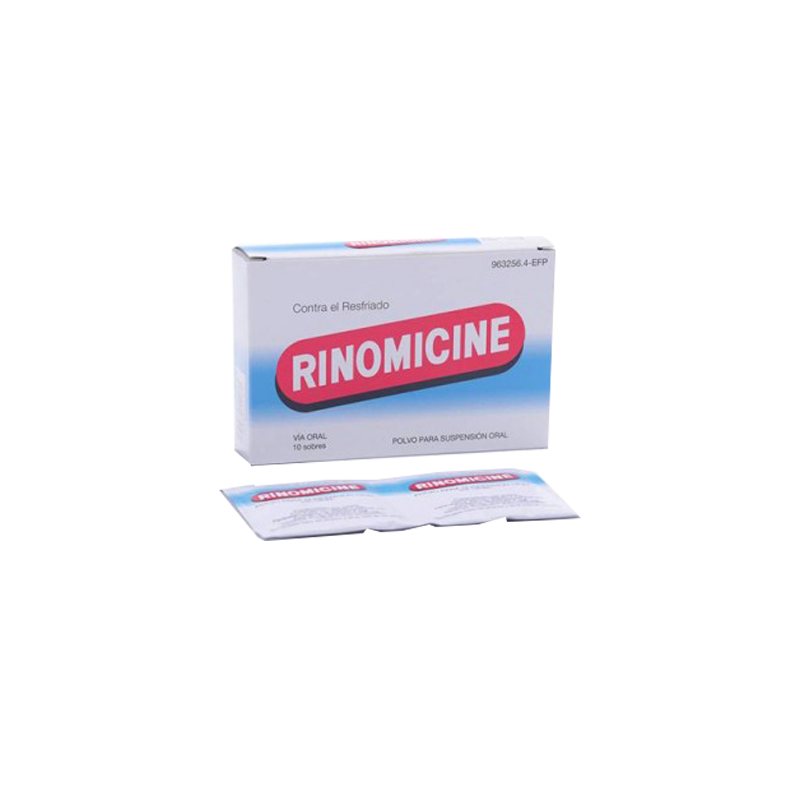 RINOMICINE 10 SOBRES POLVO PARA SUSPENSION ORAL