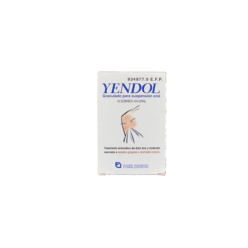 YENDOL 10 SOBRES GRANULADO PARA SUSPENSION ORAL