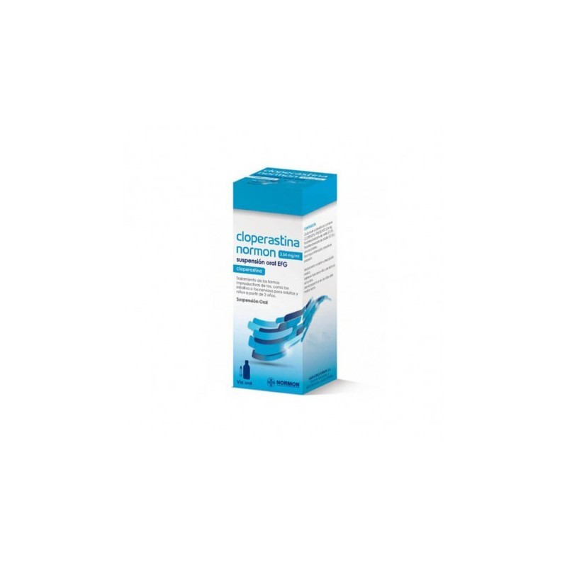 CLOPERASTINA NORMON EFG 3,54 mg/ml SUSPENSION ORAL 1 FRASCO 120 ml