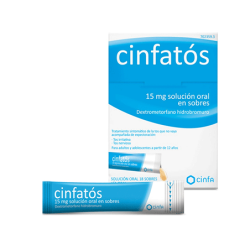 CINFATOS 15 mg 18 SOBRES SOLUCION ORAL
