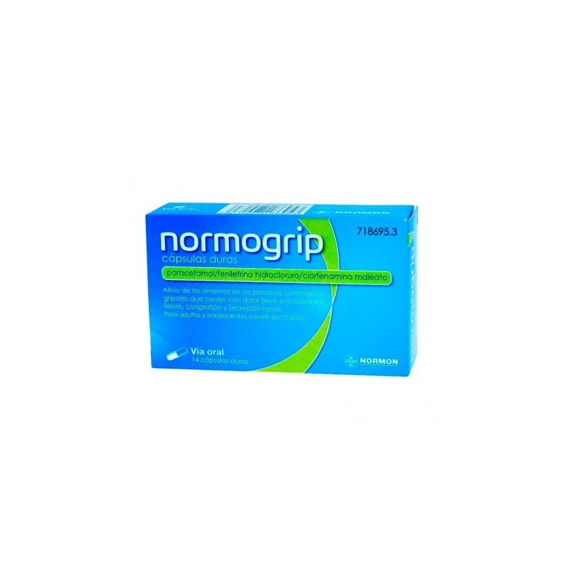 NORMOGRIP 14 CAPSULAS