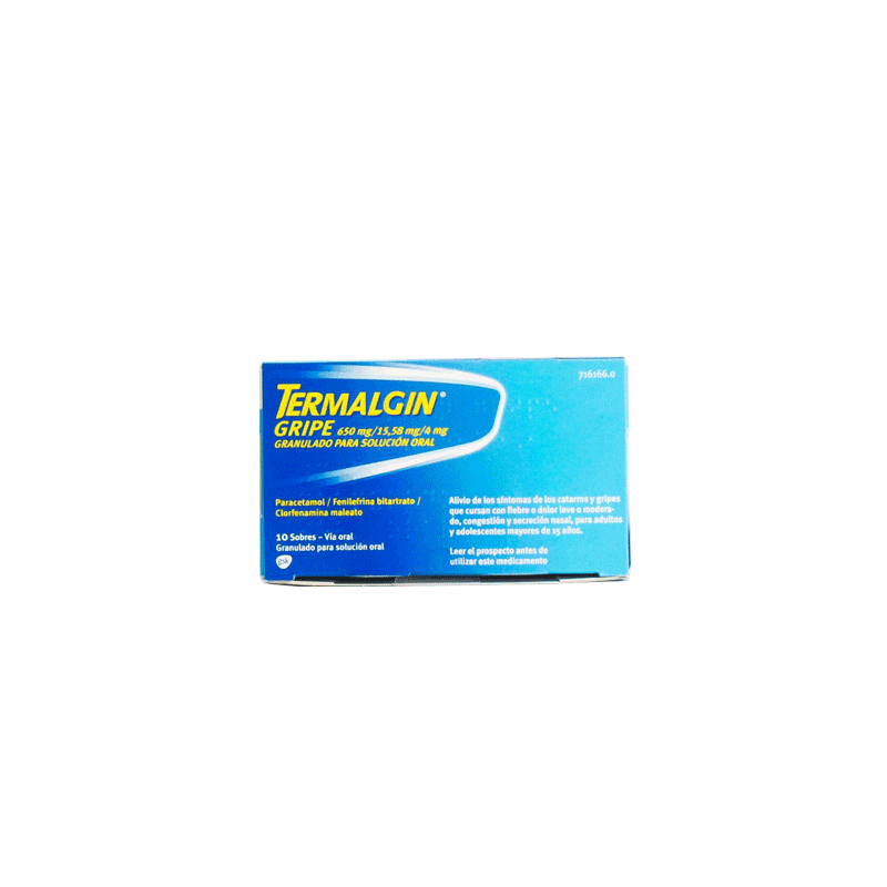 Termalgin Gripe 650 mg 10 sobres