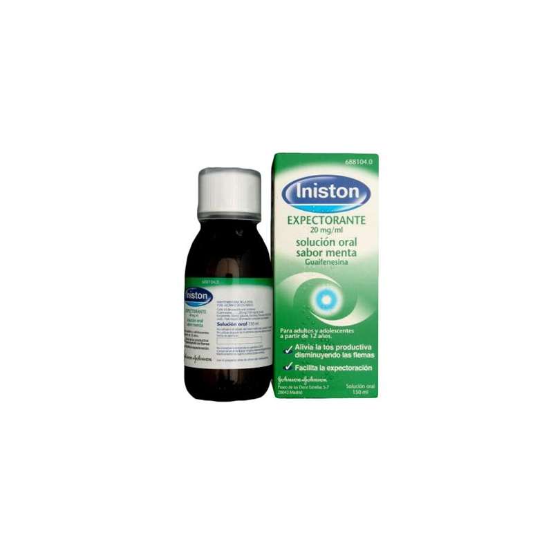 INISTON MUCOSIDAD 20 mg/ml SOLUCION ORAL 1 FRASCO 150 ml (SABOR MENTA)