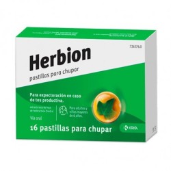 HERBION 16 PASTILLAS PARA CHUPAR