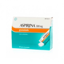 ASPIRINA 500 mg 20 SOBRES GRANULADO ORAL