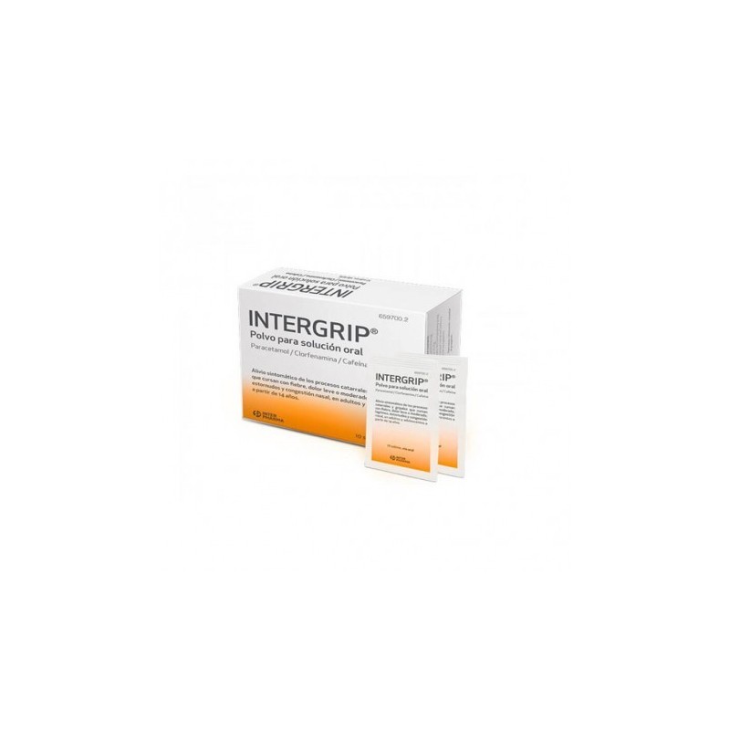 INTERGRIP 10 SOBRES POLVO PARA SOLUCION ORAL